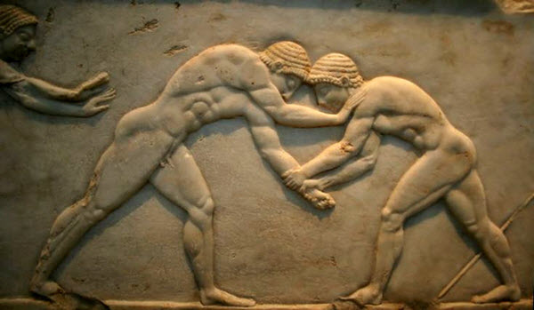 antik çağda güreş