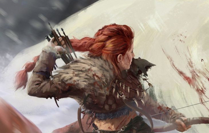 Viking kadın savaşçı