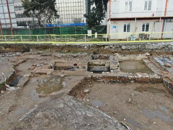 Kabataş Metro İstasyonu arkeoloji kazıları
