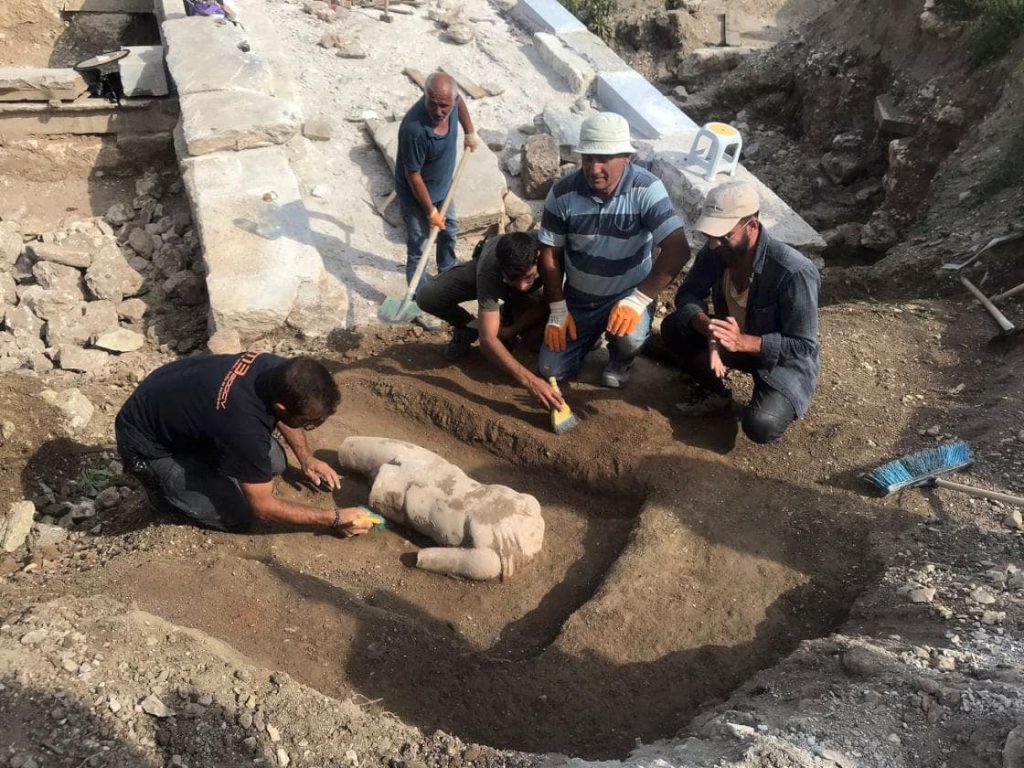 Sağlık ve Temizlik Tanrıçası ‘Hygieia’nın Heykeli Bulundu