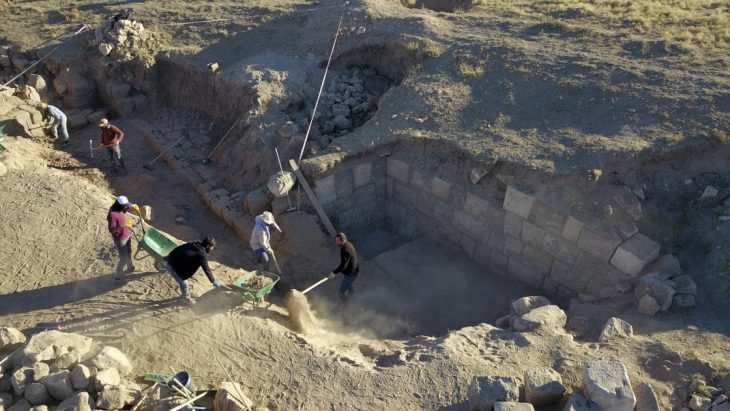Zernaki Tepe sur duvarları kırlangıç sistemi ile güçlendirilmiş