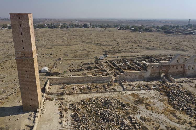 Harran'da bilinen ilk medreselerden birisi açığa çıkarılıyor