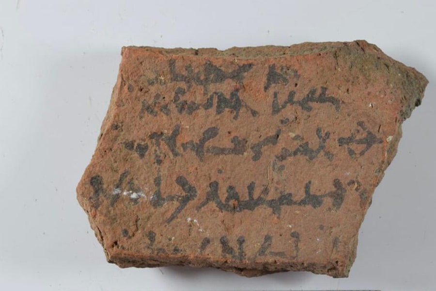 Arapça yazılı ostraca