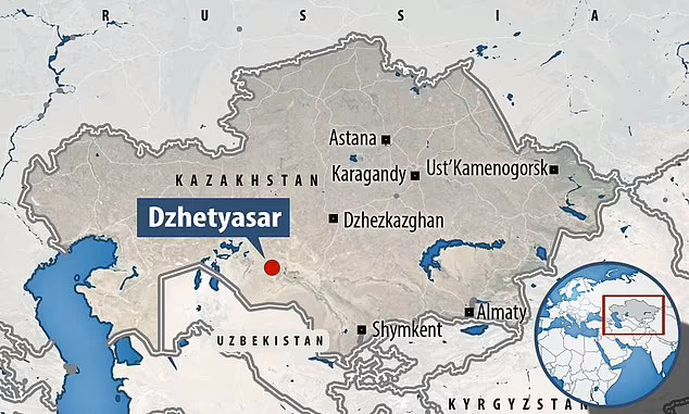 Sovyet döneminde arkeolojik kazıların yapıldığı Kazakistan Liri ve diğer buluntuların bulunduğu Dzhetyasar kenti