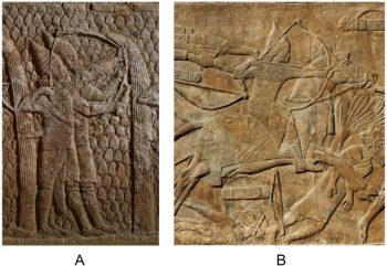 Neo-Asur ağır piyade sapancıları, mızrakçılar ve okçuları