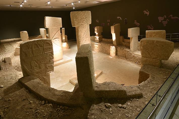 Şanlıurfa Arkeoloji Müzesi, Göbeklitepe D tapınağının replikası