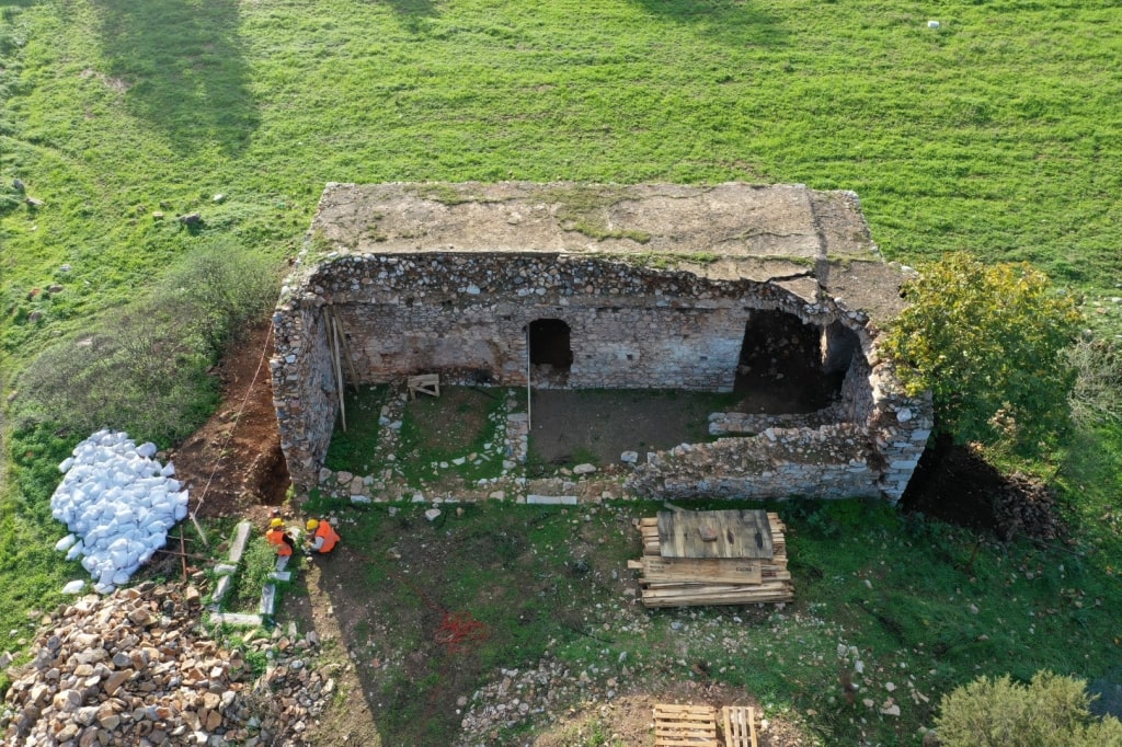 Bodrum'da bulunan 1400 yıllık Erken Bizans Dönemi yapı