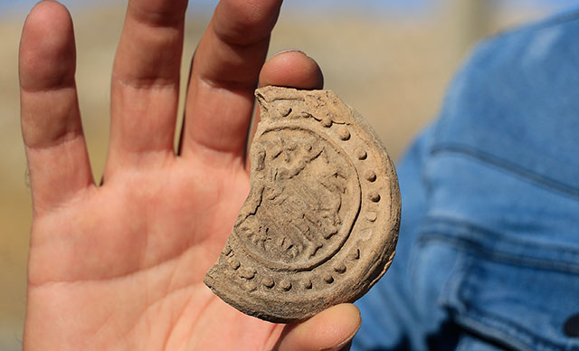 Dara Antik Kenti'nde bulunan 1400 yıllık ampulla