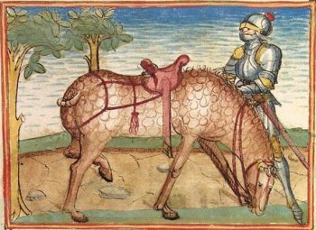Orta Çağ Avrupası'nda atlar çok büyük değildi