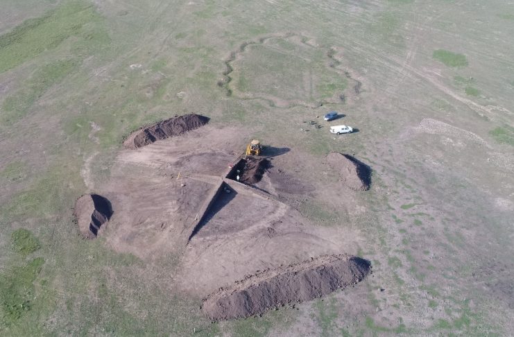 Sırbistan'da bulunan höyük kazı çalışmaları