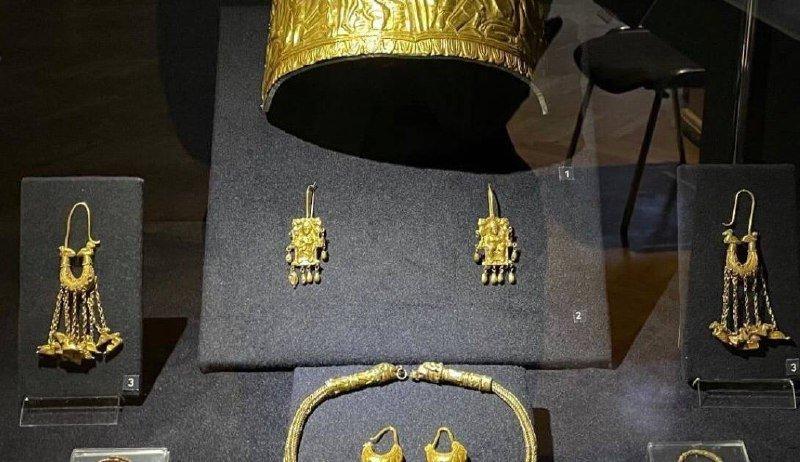 İskit altın eserleri-Melitopol Yerel Tarih Müzesi