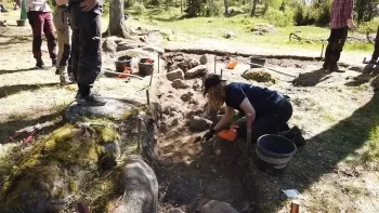 Arkeologlar İsveç adasında Viking tersanesi buldu