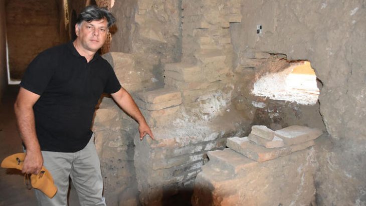 Metropolis'te Romalıların kurdukları hamamın merkezi ısıtma sistemi "Hypocaust" bulundu
