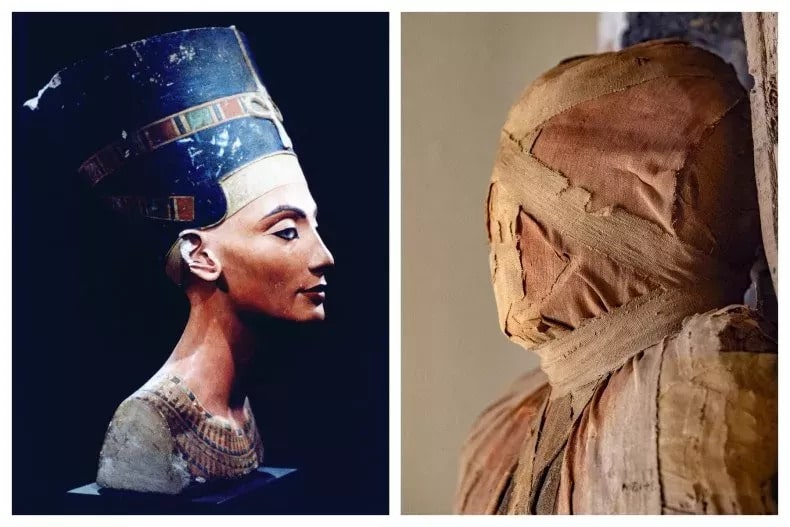 Zahi Hawass, Nefertiti'nin mumyalanmış kalıntılarını bulduğunu düşündüğünü söyledi. Fotoğrafta yer alan mumya stok görüntüdür. ISTOCK / GETTY IMAGES PLUS