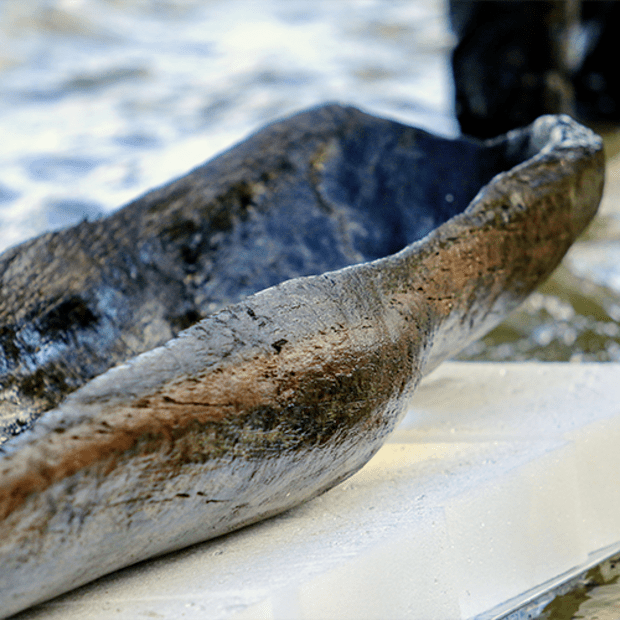 Deniz arkeoloğu Wisconsin gölünde 3.000 yıllık bir kano keşfetti