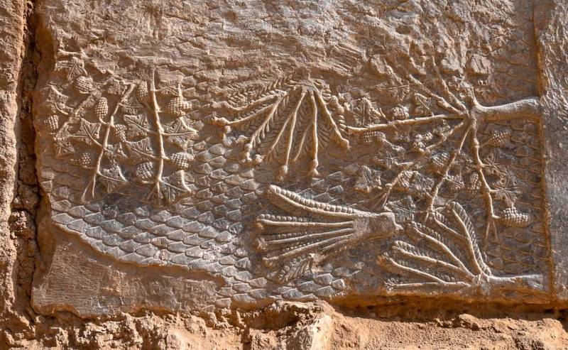 Musul'da Asur dönemi anıtsal kaya oyma kabartması ortaya çıkarıldı
