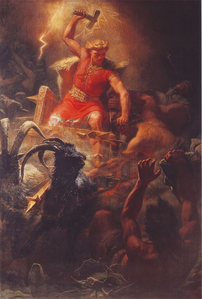 İskandinav Şimşek Tanrısı Thor