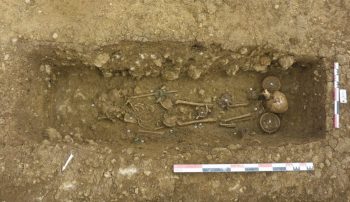 Kuzeydoğu Fransa'da keşfedilen Geç Antik Çağ nekropolü