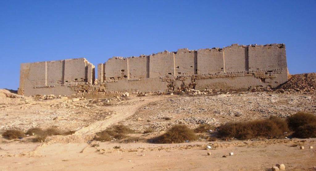 Тапосирис Магна Северный вид на храм Осириса.  Фото: Википедия
