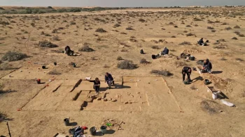 Negev Çölü arkeolojik kazı çalışmaları
