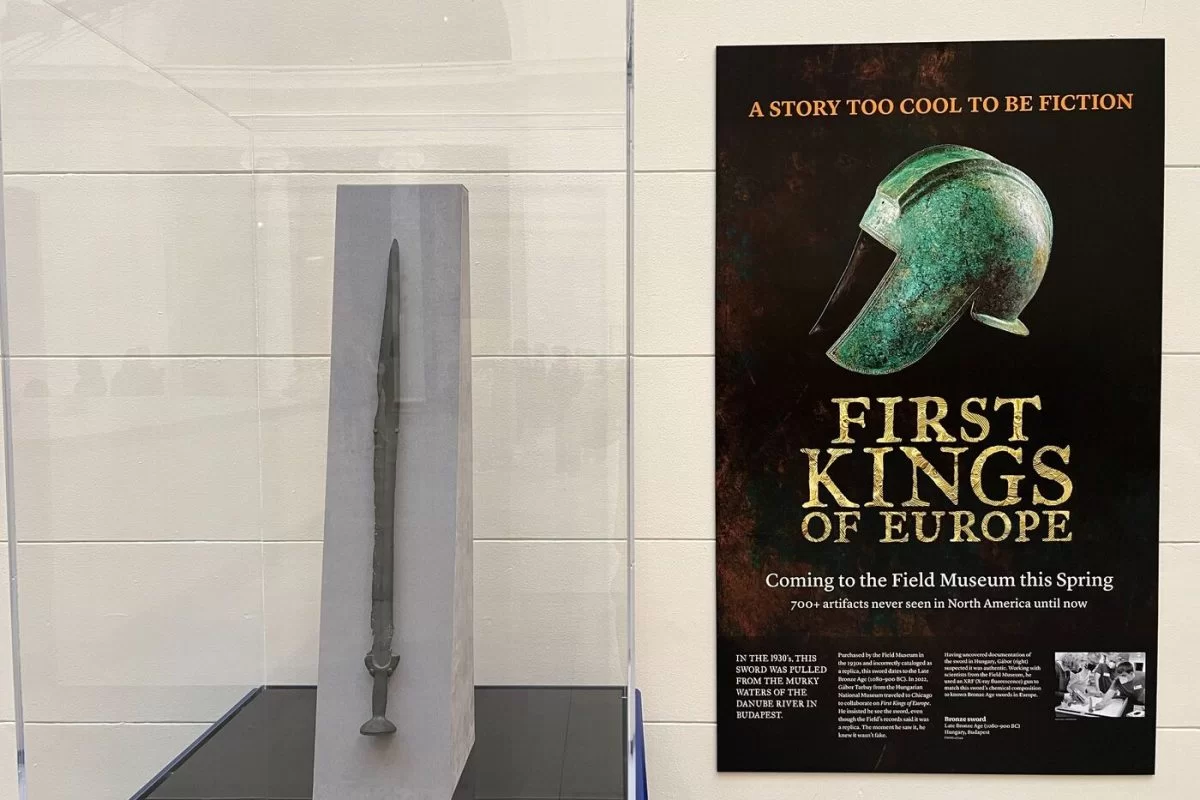 Kopya olduğu düşünülen kılıcın 3000 yıllık Tunç Çağı kılıcı olduğu ortaya çıktı