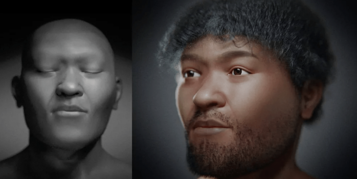 35.000 yıl önce ölen Afrikalı adamın yüzü yeniden canlandırıldı