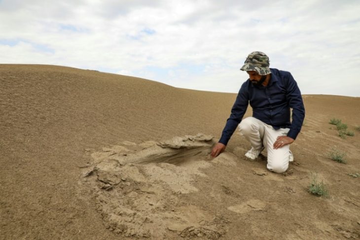 Irak'taki arkeolojik alanlar kum fırtınaları tehdidi altında