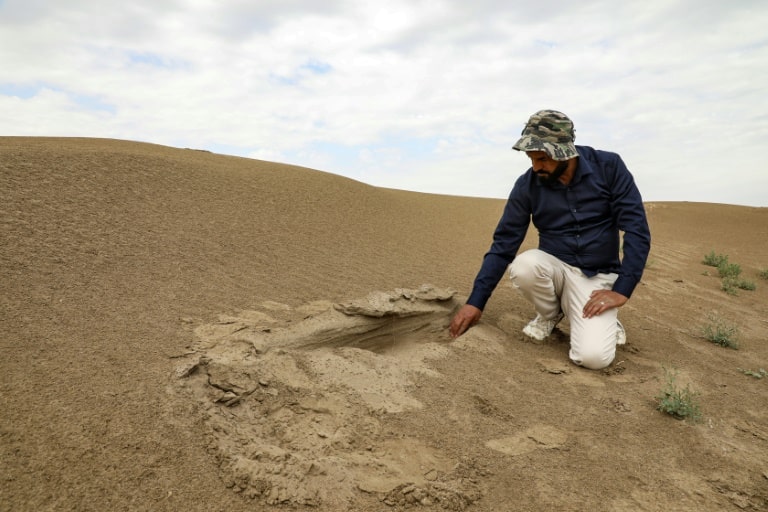 Irak'taki arkeolojik alanlar kum fırtınaları tehdidi altında
