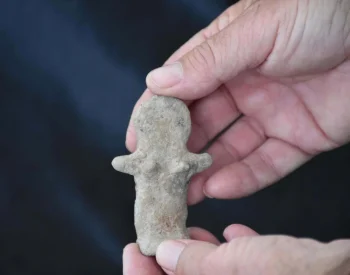 Yassıtepe Höyük'te 5000 yıllık tanrıça heykelciği bulundu