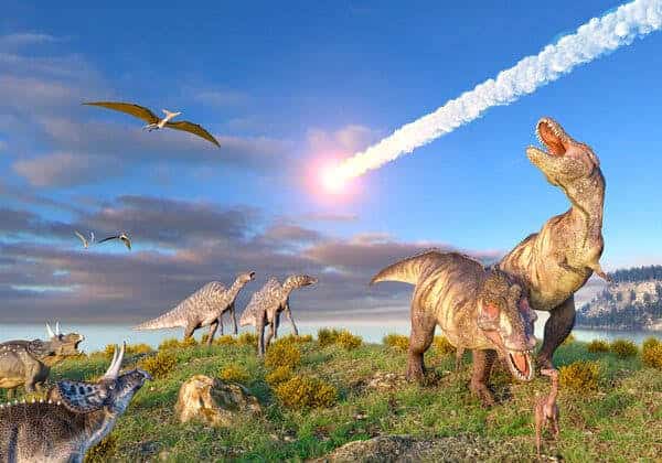 Dinozorlar göktaşı düşmesi ile yok oldular