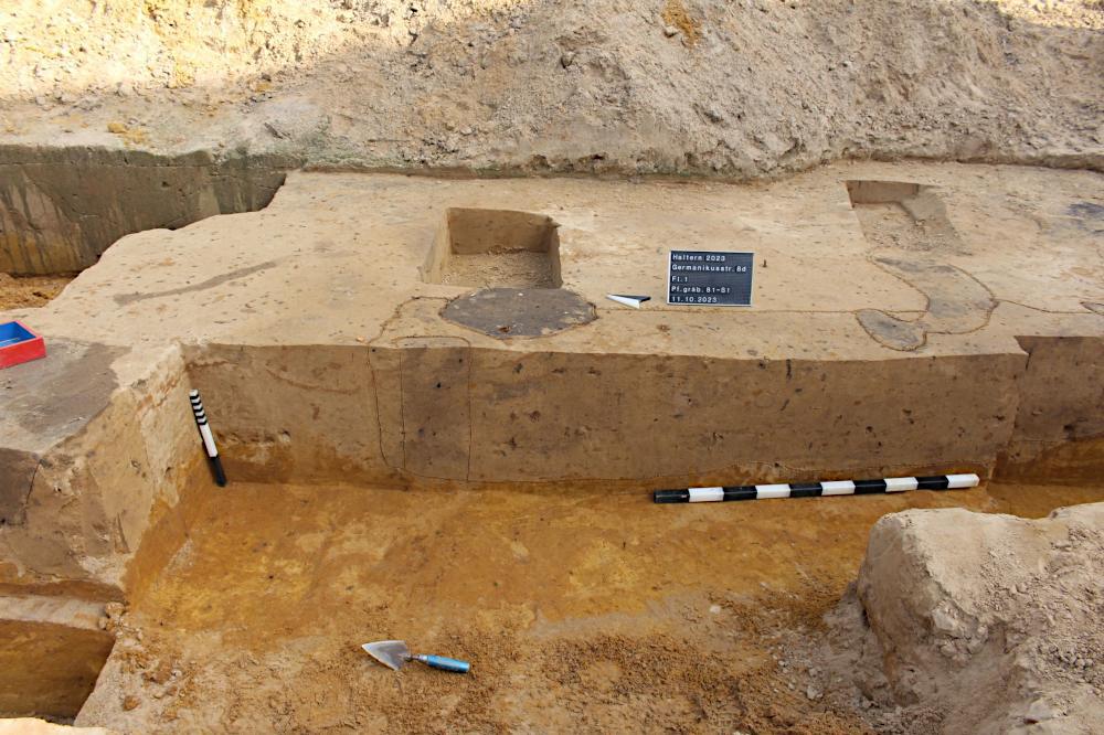Arkeologlar, Haltern'deki eski Roma kampının bulunduğu yerde iki küçük Roma tapınağı keşfettiler
