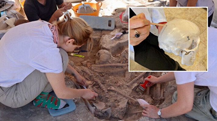 Çatalhöyük'te 8 bin 500 yıllık trepanlı kafatası keşfedildi