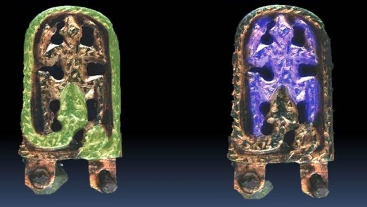Çek arkeologlar, Avarlar'ın kullandığı eşsiz bronz kemer tokası keşfettiler