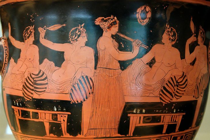Antik Yunan'da düzenlenen partiler "Kaos, anarşi, seks ve aşırı içki" içeriyordu
