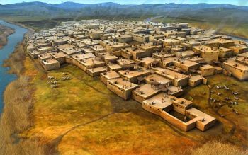 Neolitik alan Çatalhöyük