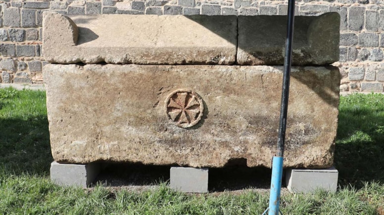 Diyarbakır'da ilk kez Roma dönemine ait lahit bulundu