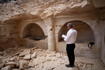 Suriye'de Maarat el-Numan’da 1500 Yıllık Bizans Mezar Kompleksi Ortaya Çıktı